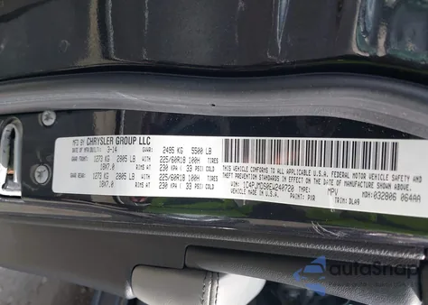 2014 Jeep Cherokee Limited z USA, uszkodzony, nr VIN 1C4PJMDS0EW240720